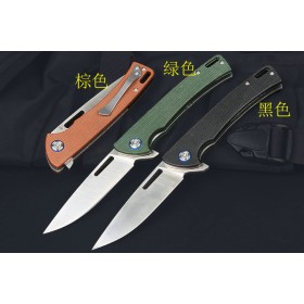 No logo D2 fast opening folding knife with axis UD407745