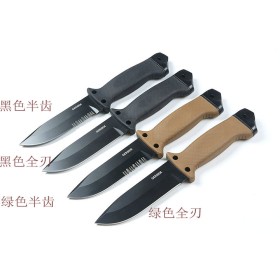 1400 Outdoor Fixed Blade Stainless Steel For Camping Hunting Tactical Combat knife UD407752