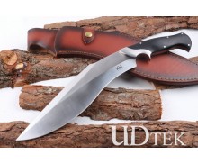 KHUKURI Ruler fixed blade knife machete with G10 handle UD404901