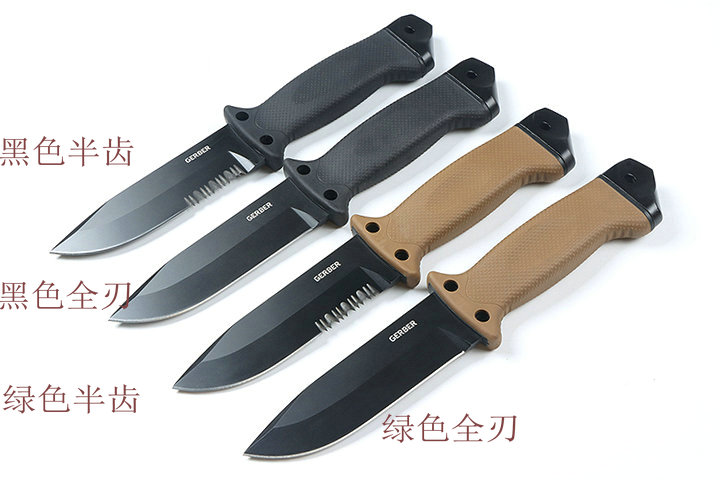 1400 Outdoor Fixed Blade Stainless Steel For Camping Hunting Tactical Combat knife UD407752