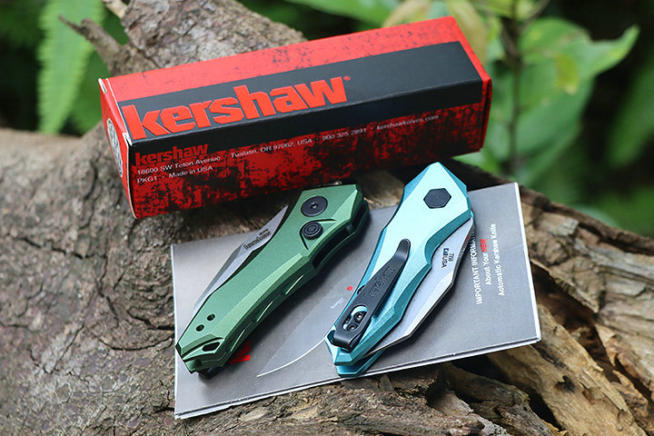 Kershaw 7350 backlock folding knife with t6 Aluminum handle UD407761