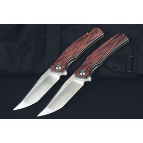 Freewolf G10 Handle Outdoor Camping Tactical Survival Hunting Folding Knife EDC Multi-purpose Camping Tool Knives UD407729