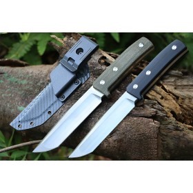 Wild Boar full tang blade fixed knife with K sheath UD407773