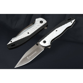 Browning 191 Fast Opening Folding Knife With Steel And G10 Handle UD407799