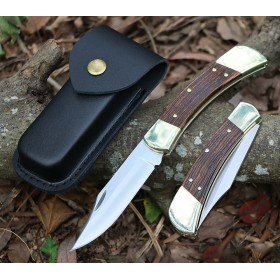 Buck 110 backlock folding pocket hunting knife UD407810