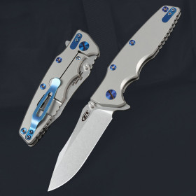 ZT0429 Titanium Alloy Handle 14C28N Blade Material Hunting Folding Knife UD407861