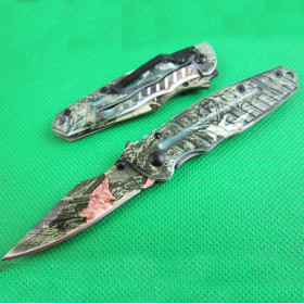 OEM X29 gray Titanium surface folding knife UD401715