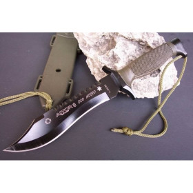 440 STAINLESS STEEL 58HRC OEM AITOR FOREST WOLF FIXED BLADE RESCUE KNIFE UDTEK00591