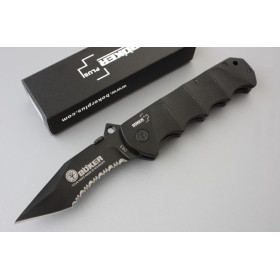 Boker sharp folding knife (full serrated)  UDTEK01985
