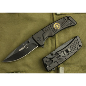 Boker DA-9 black folding knife UD40459