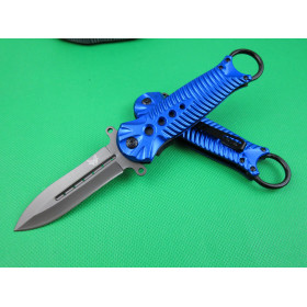 Benchmade .DA42 Fast open Folding Blade Knife(Blue) UD41475