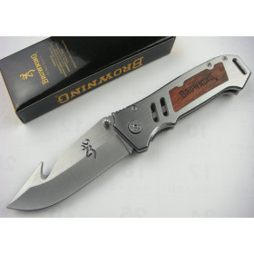 OEM Browning Extreme Rescue Knife Folding Knife with All Steel Handle UDTEK00253