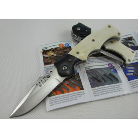 OEM COLOMBIA CRKT 7080 FOLDING RESCUE KNIFE WITH BONE HANDLE UDTEK00237