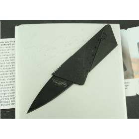 HIGH QUALITY OEM CREDIT CARD PORTABLE FOLDING KNIFE SURVIVAL KNIFE TOOL KNIFE UDTEK01852 