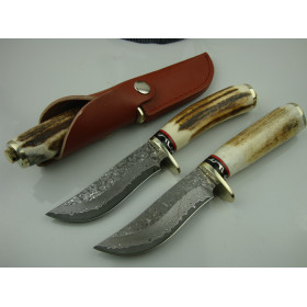Damascus-Flying 1 fixed blade hunting knife UD401182