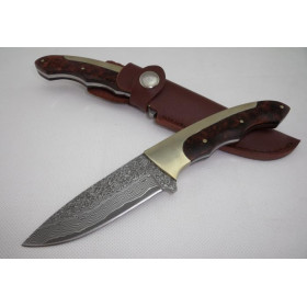 OEM DAMASCUS STEEL SKYWALKER FOLDING KNIFE UDTEK00562 