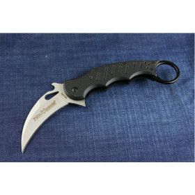 OEM Fox KARAMBIT WHITE BLADE FOLDING KNIFE TACTICAL KNIFE UTILITY KNIFE CLAW KNIFE UDTEK00415