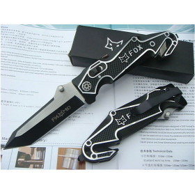 OEM Fox SEMI-AUTOMATIC RESCUE FOLDING BLADE KNIFE UDTEK00419
