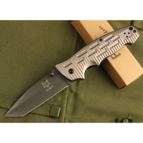 BROWN VERSION OEM Fox DA8 OUTDOOR KNIFE UDTEK00421