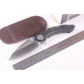 Microtech Whale sharks full carbon fiber shank tactical knife UD402025