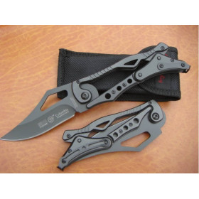 LARGE SIZED TIGER TATTOO&BLACK VERSION OEM SR MECHANICAL KNIFE UDTEK00526