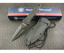 OEM SMITH & WESSON H.R.T TWO-EDGED SOLDIER FIXED BLADE KNIFE UD408124