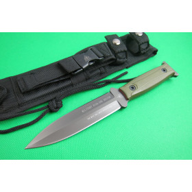TOPS TY18A combat knife straight knife double blade knife UD401780