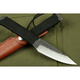 58HRC SMALL STRAIGHT KNFIE GARDEN TOOLS OUTDOOR TOOLS WITH ROPE HANDLE  UDTEK00401