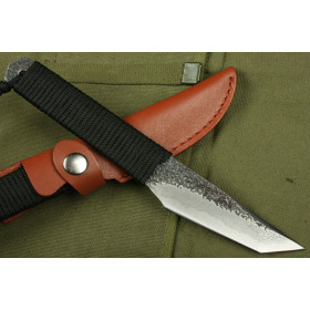 OEM SMALL STRAIGHT KNFIE WITH ROPE HANDLE UDTEK00402