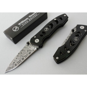 HIGH QUALLITY OEM WILLIAM IMITATION DAMASCUS FOLDING KNIFE RESCUE KNIFE UDTEK01911