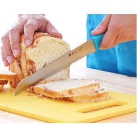 8 inch stainless steel bread knife serrated bake tool UD18001 