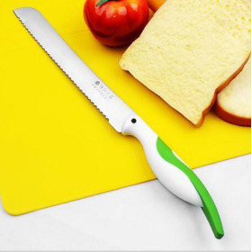 Stainless steel bread knife KN11908B serrated cake knife UD18012 