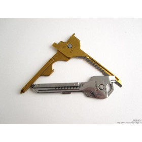 Red box swiss tech utili-key key 6 in 1 multifunctional knife portable tool Combination Tool 003