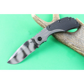 Strider Osprey knife D head Tiger stripes folding knife UD402094