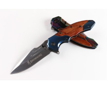  Browning F76 quick opening folding knife (color Titanium two colors）UD402248