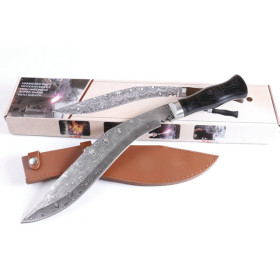Corrosion grain dogleg machete with color box UD402253 