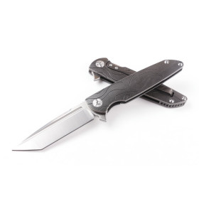  2015 Strider Awards knife Typhoon folding knife black Titanium D T sharp knife UD402320