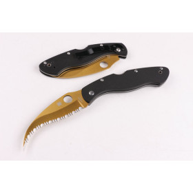 Spyderco Tyrant gold Civil claw UD403399