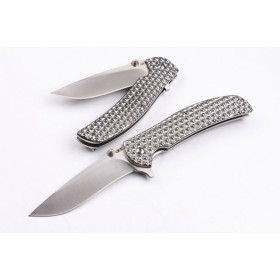 Zero Tolerance all steel ZT non-skid handle folding knife UD403426