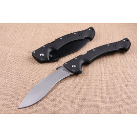 Long Cold Steel big dogleg folding knife two different blades color in stock UD404495