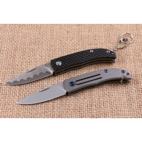 Small helper nolock key knife folding knife with two differnet types UD404510