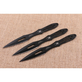 Spyderco black color throwing knife dart 3pcs per set UD404813