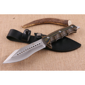 FOX clairvoyance G10 handle fixed blade hunting knife UD404828