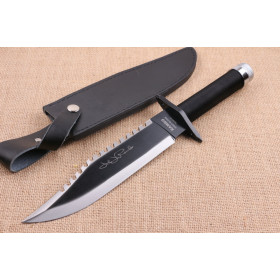 Hand signed version Rambo II First Blood rope handle fixed blade knife UD404843