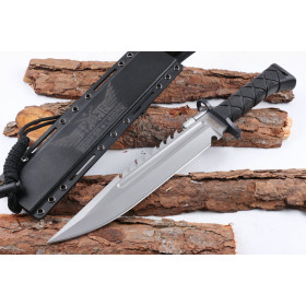US Wolf scott sword bayonet machete army knife with LED flashlight and knife sharpener UD404878