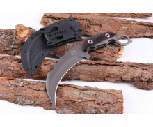 Liwei Cockscomb claw karambit knife with Titanium coated surface UD404892