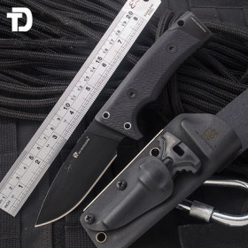 HX Outdooors Handao Lock D2 steel high hardness hunting knife with fire starter UD05071