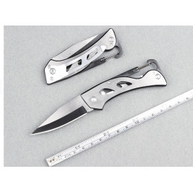 Camping survival Swiss army portabl spring steel no lock folding knife UD05076 