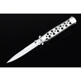 Cold Steel 26S all steel white butterfly  folding knife UD50056 